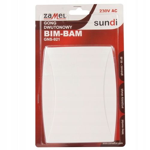 Dzwonek przewodowe Zamel 30 m 85 dB GNS na Arena.pl