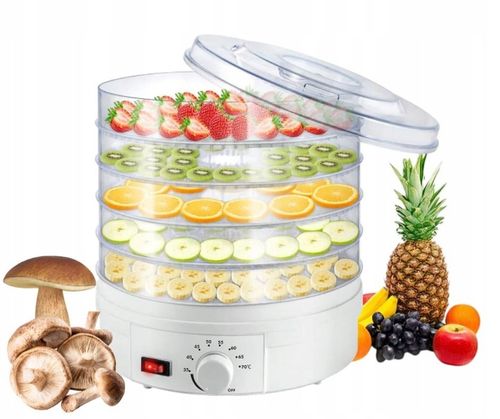 SUSZARKA DO GRZYBÓW OWOCÓW SPOŻYWCZA DO ŻYWNOŚCI 5 POZIOMÓW + na Arena.pl