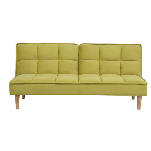 Sofa rozkładana zielona SILJAN zdjęcie 1