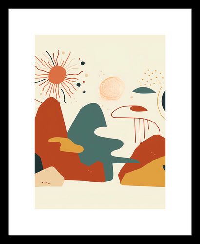 Plakat 30x40cm Kosmos Barw na Arena.pl