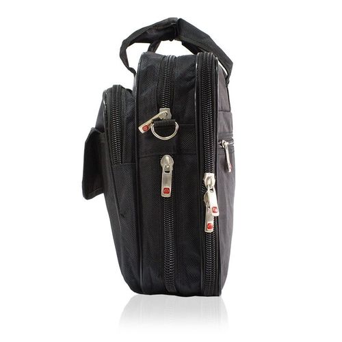 Czarna torba na laptopa biznesowa ze wzmocnioną przegrodą 16' UC824006 na Arena.pl