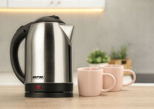 Czajnik elektryczny INOX stal nierdzewna 1,7l 1800W obrotowa podstawa na Arena.pl