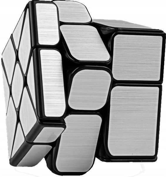 ORYGINALNA KOSTKA RUBIKA Mirror Wind Silver 3x3x3 zdjęcie 3