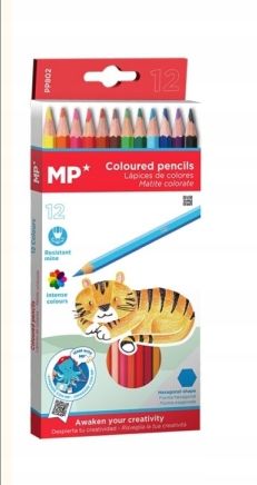 Kredki Ołówkowe 12 Kol. Mp Pp802 A'12 9929 na Arena.pl