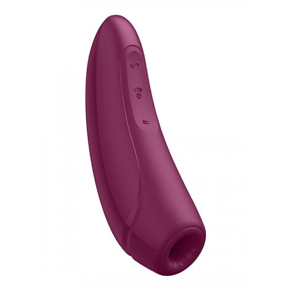 Satisfyer Curvy 1+ Rose Red Incl. Bluetooth And App zdjęcie 6