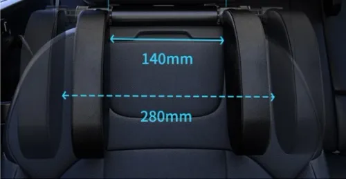 ZAGŁÓWEK PODUSZKA NA GŁOWE DO SAMOCHODU UCHWYT TEL na Arena.pl