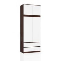 Szafa do sypialni, nadstawka, DORMI, 90x51x234 cm, wenge, | TYLETEGOTU