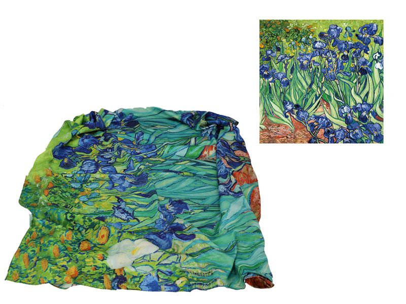 Chusta - V. van Gogh, Irysy (CARMANI) zdjęcie 2