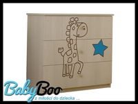 KOMODA DZIECIĘCA dla dzieci BABY BOO  grawerowane wzory!