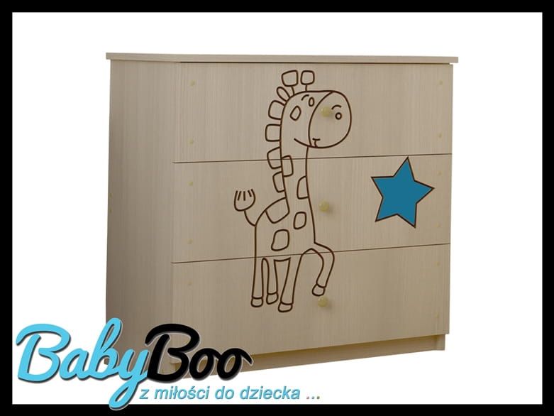 KOMODA DZIECIĘCA dla dzieci BABY BOO  grawerowane wzory! zdjęcie 13