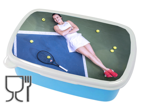 Pojemnik śniadaniowy - Lunchbox - Iga Świątek dla fana/fanki na Arena.pl