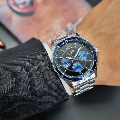 ZEGAREK MĘSKI CASIO MTP-1374D-2AV (zd063c) + BOX na Arena.pl