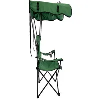 Krzesło wędkarskie turystyczne składane fotel kempingowy z daszkiem