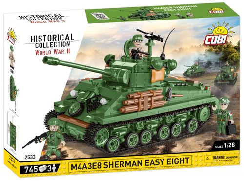 Klocki M4A3E8 Sherman Easy Eight 745 Elementów na Arena.pl