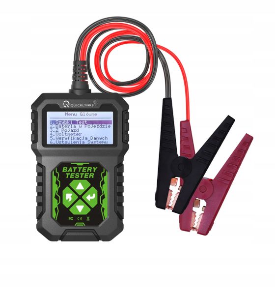 TESTER AKUMULATORÓW 12V JĘZYK POSLKI DO 220AH zdjęcie 1
