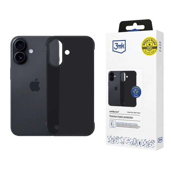 Apple iPhone 16 - 3mk Just20g Matt Case zdjęcie 1