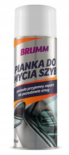 PIANKA DO MYCIA SZYB BRUMM PRZYJEMNY ZAPACH NIE POZOSTAWIA SMUG 400 ml na Arena.pl
