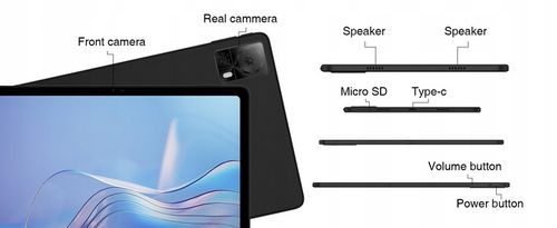 DOOGEE T20S Tab 15GB/128GB 10.4" Tablet,Android 14 7500mAh 1TB GPS WIFI SIM na Arena.pl