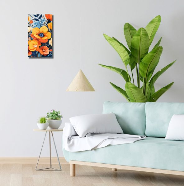 Obraz 20x40cm Kwiatowy Majestat zdjęcie 2