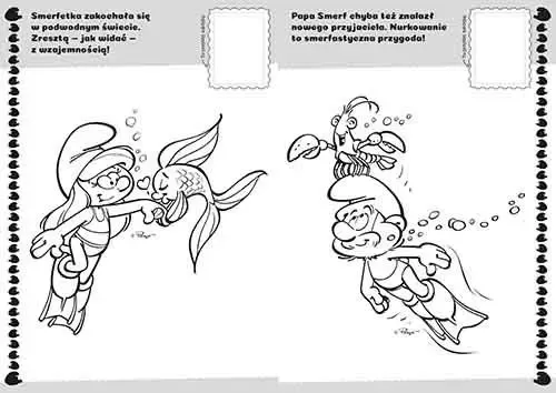 Koloruj I Naklejaj. Smerfy na Arena.pl