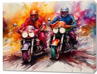 Obraz 90x70cm Adrenalina i Sztuka