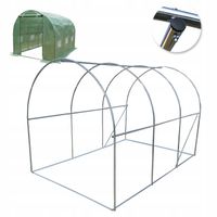 STELAŻ ZAMIENNY Do Tunel foliowy 6 m² Ocynkowany 3x2x2m / Woliera dla kota