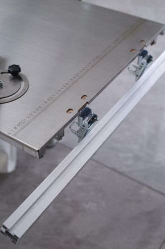 Piła stołowa formatowa pilarka z podcinakiem do cięcia płyt stół przenośny na Arena.pl