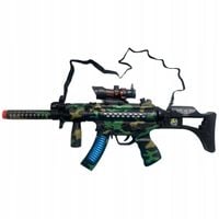 PISTOLET NA BATERIE / ŚWIATŁA, REALNE DŻWIĘKI + BATERIE GRATIS