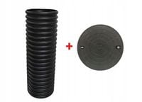 Rura karbowana STUDNIA 315 pokrywa zestaw 1,5m