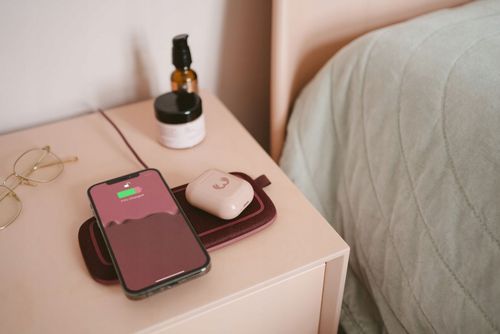 Ładowarkai ndukcyjna BASE DUO Ruby Red FRESH'N'REBEL na Arena.pl