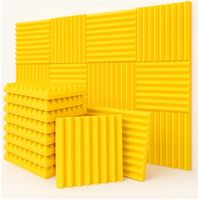 PIANKA MATA GĄBKA WYGŁUSZAJĄCA AKUSTYCZNA 3 m2 Studio nagrań, biuro | Żółty