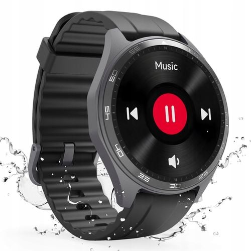 Smartwatch HAMA 7010 GPS AMOLED Czarny na Arena.pl