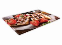 SZKLANA DESKA KUCHENNA 60x30 321d Gofry