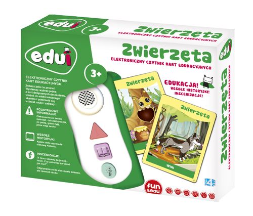 EDUI karty edukacyjne Zwierzęta na Arena.pl