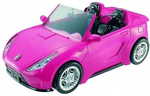 Barbie auto samochód różowy kabriolet dvx59 na Arena.pl