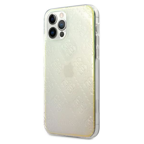 Etui Guess do iPhone 12, iPhone 12 Pro, Biały zdjęcie 2
