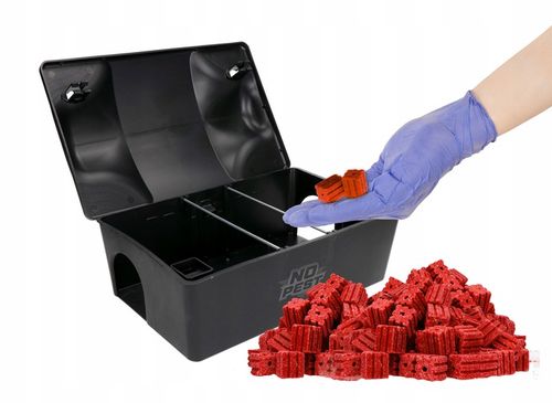 MOCNA TRUTKA TRUCIZNA NA MYSZY I SZCZURY KOSTKA 1KG BROMADIOLONE na Arena.pl