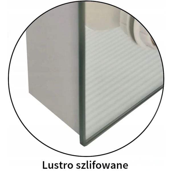 Lustro SILVER IV duże 150 x 100 do makijażu, makeupu, wizażu zdjęcie 2