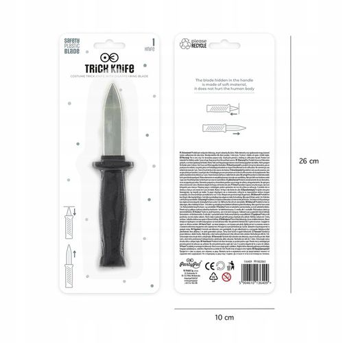 Maska Krzyk na Halloween Fałszywy Nóż Straszny Film Scary Movie strój na Arena.pl