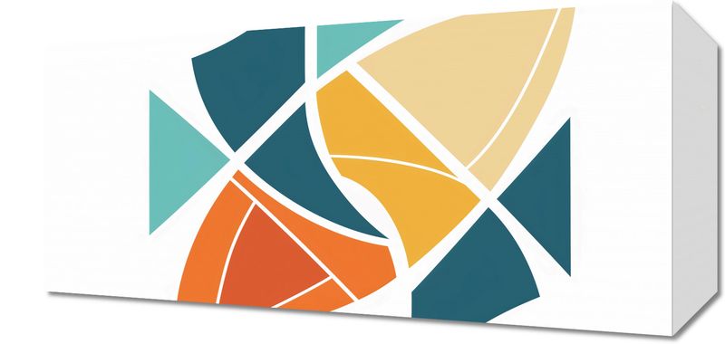 Obraz 40x20cm Geometria Wiatru zdjęcie 1