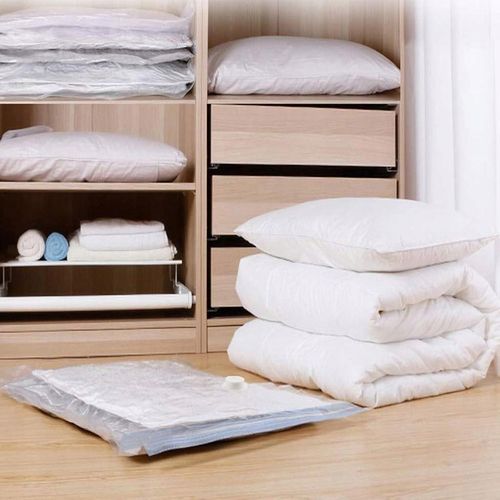 Worki Próżniowe na Ubrania Pościel do Pakowania 14 szt Zestaw + Pompka na Arena.pl