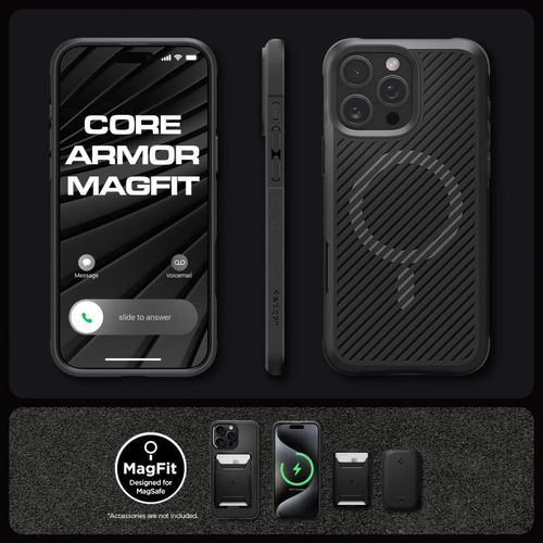SPIGEN CORE ARMOR MAG MAGSAFE IPHONE 16 PRO MAX MATTE BLACK na Arena.pl