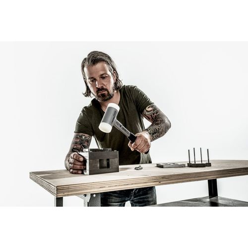 Młotek Gumowy Halder Supercraft 75 mm Przeciwodbiciowy na Arena.pl