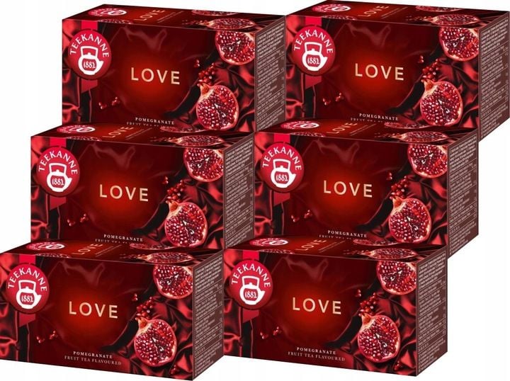 (x6) TEEKANNE Herbata Love 20tb zdjęcie 1