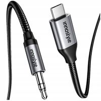 innostyle kabel usb c aux adapter przejściówka mini jack do samsung dac 1m