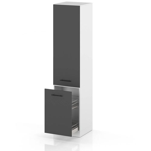 słupek kuchenny stojący modułowy 50cm szafka cargo s50 spremium szary mat na Arena.pl