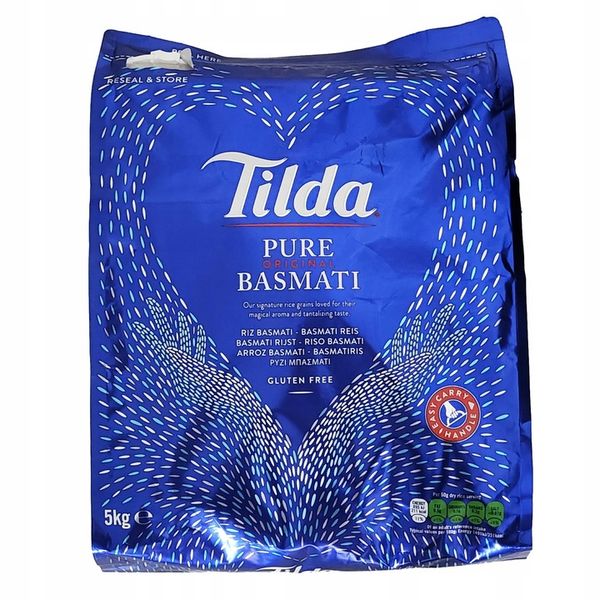 Ryż basmati Pure Tilda 5kg zdjęcie 1