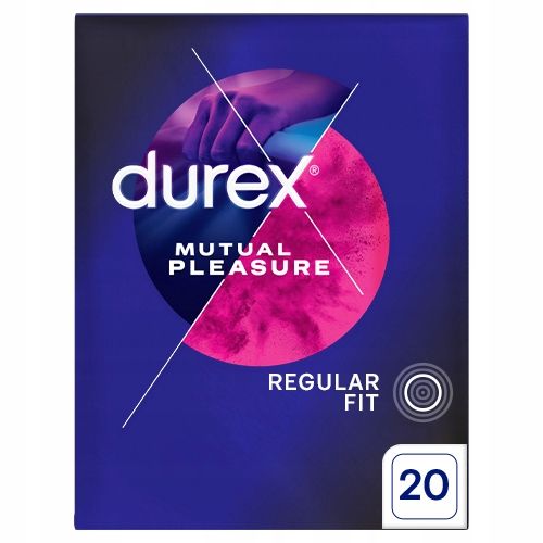 Prezerwatywy DUREX Mutual Pleasure opóźniające z wypustkami 20 szt na Arena.pl