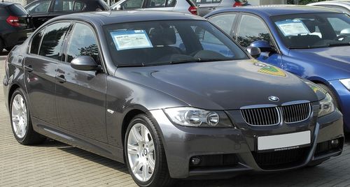 Nerki grill czarny połysk BMW E90 E91 04-07 Sedan kombi przed liftingiem na Arena.pl