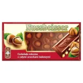 NUSSBEISSER CZEKOLADA MLECZNA 100G ORZECHY LASKOWE